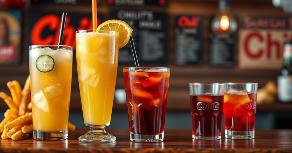 Chili’s Drink Menu With Prices For 2026