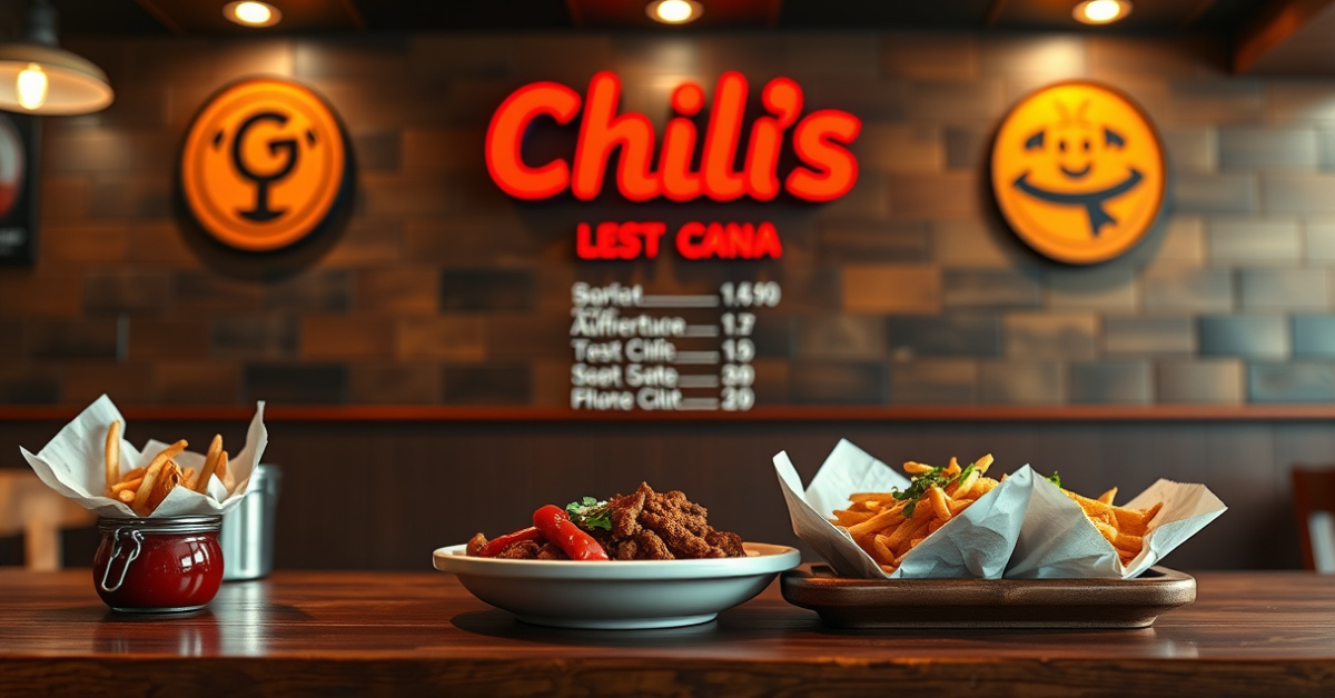 Chili’s Lunch Menu With Prices For 2026