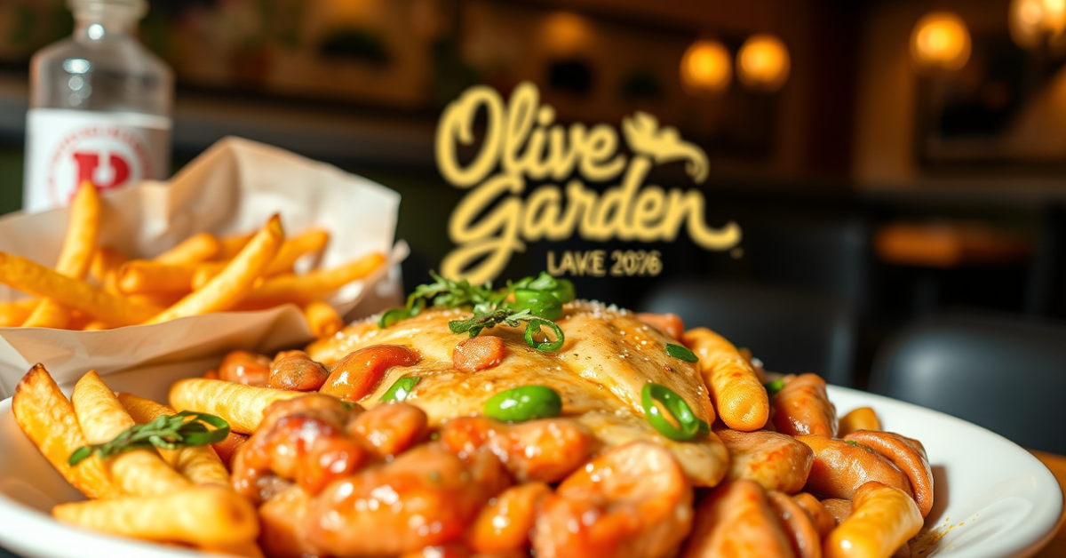 Olive Garden Lunch Menu With Prices For 2026