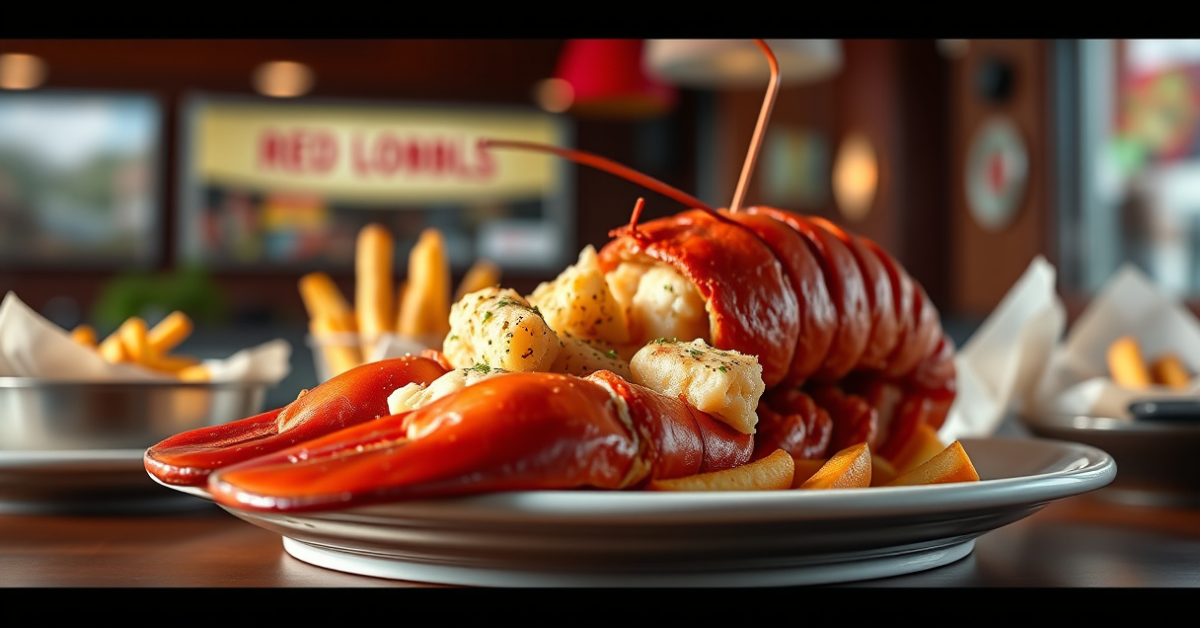 Red Lobster Dinner Menu With Prices For 2026