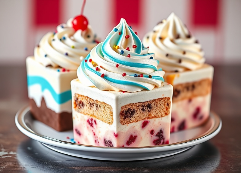 Blizzard Cake Treats