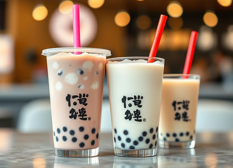 Bubble Tea & Milk Drinks