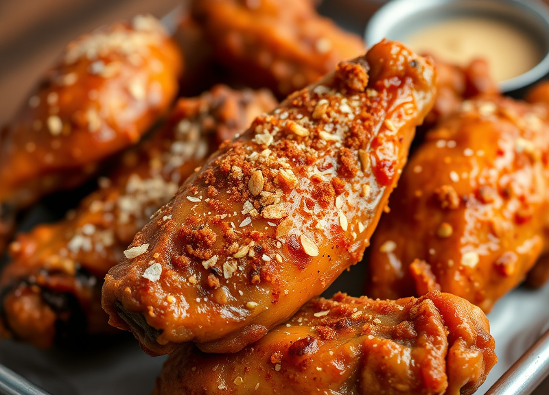 Dry Rubs and Seasoned Wings