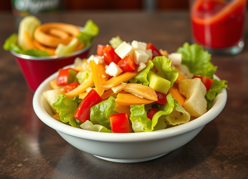 Salads, Wraps & Lighter Options