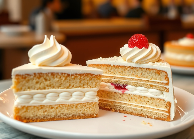 Soft Cream Cakes & Cake Slices