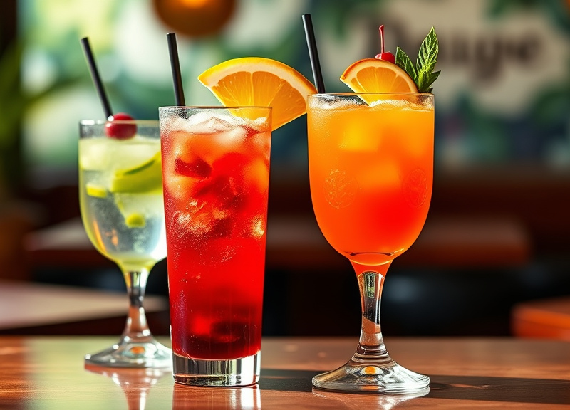 Tropical & Signature Cocktails