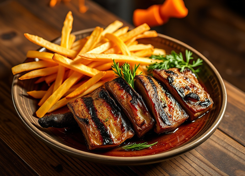 Wood-Grilled & Oak-Fired Entrées